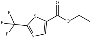 2-(三氟甲基)噻唑-5-甲酸乙酯 结构式