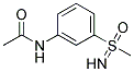 S-甲基-S-(3-乙酰氨基苯基)亚磺酰亚胺 结构式