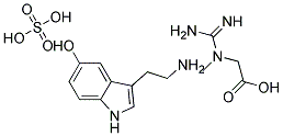 SEROTONIN CREATIVE SULFATE 结构式