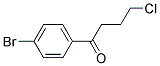 P-BROMO-GAMMA-CHLOROBUTYROPHENONE 结构式