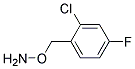 O-(2-CHLORO-4-FLUOROBENZYL)HYDROXYLAMINE 结构式