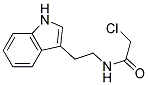 N1-[2-(1H-INDOL-3-YL)ETHYL]-2-CHLOROACETAMIDE 结构式