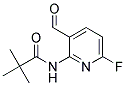 N-(6-FLUORO-3-FORMYLPYRIDIN-2-YL)PIVALAMIDE 结构式