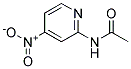 N-(4-硝基吡啶-2-基)乙酰胺 结构式