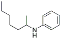 N-(2-庚基)苯胺 结构式