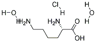 L-LYSINE HYDROCHLORIDE DIHYDRATE 结构式