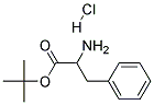 DL-PHENYLALANINE-TERT-BUTYL ESTER HYDROCHLORIDE 结构式