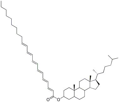 CHOLESTANYL DOCOSAHEXAENOATE 结构式