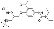 CELIPROLOL HCL 结构式