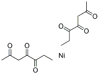 二(乙酰丙酮基)镍 结构式