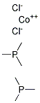 BIS(TRIMETHYLPHOSPHINE)COBALT DICHLORIDE 结构式