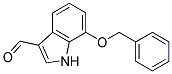 7-Benzyloxy-3-indolecarboxaldehyde 结构式