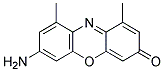 7-AMINO-1,9-DIMETHYL-PHENOXAZIN-3-ONE 结构式