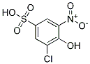 6-CHLORO-2-NITROPHENOL-4-SULFONIC ACID 结构式