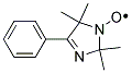 4-PHENYL-2,2,5,5-TETRAMETHYL-3-IMIDAZOLINE-1-OXYL 结构式