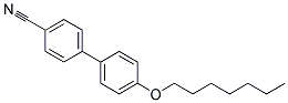 4-正庚氧基-4'-氰基联苯 结构式