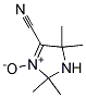 4-CYANO-2,2,5,5-TETRAMETHYL-3-IMIDAZOLINE-3-OXIDE 结构式
