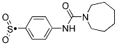 4-[(Azepane-1-carbonyl)-amino]-benzenesulfonyl 结构式