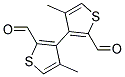 4,4'-DIMETHYL-[3,3'-BITHIOPHENE]-2,2'-DICARBOXALDEHYDE 结构式