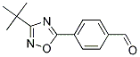 4-(3-叔丁基-1,2,4-恶二唑-5-基)苯甲醛 结构式