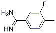 3-Fluoro-4-methylbenzamidine 结构式