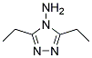 3,5-DIETHYL-1,2,4-TRIAZOL-4-YLAMINE 结构式