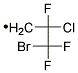 (3-BROMO-2-CHLORO-2,3,3-TRIFLUOROPROPYL) 结构式