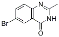 6-溴-2-甲基喹唑啉-4(3H)-酮 结构式