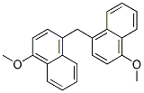 双(4-甲氧基-1-萘基)甲烷 结构式