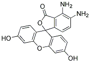 4 5-DIAMINOFLUORESCEIN 5 MM SOLUTION 结构式