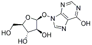 Hypoxanthine 9-β-D-arabinofuranoside 结构式