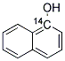 A-NAPHTHOL-1-14C 结构式