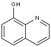 8-HYDROXYQUINOLINE SOLUTION 1ML 结构式
