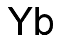 YTTERBIUM - 4% HNO3 100ML 结构式