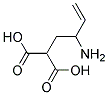 3-AMINOPENT-4-ENE-1,1-DICARBOXYLIC ACID 结构式