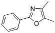 4,5-DIMETHYL-2-PHENYL-1,3-OXAZOLE, TECH 结构式