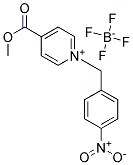 4-(METHOXYCARBONYL)-1-(4-NITROBENZYL)PYRIDINIUM TETRAFLUOROBORATE, TECH 结构式