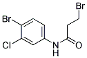 N1-(4-Bromo-3-chlorophenyl)-3-bromopropanamide, tech 结构式