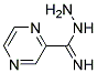 PYRAZINE-2-CARBOXIMIDOHYDRAZIDE, TECH 结构式