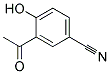 3-ACETYL-4-HYDROXYBENZONITRILE 结构式