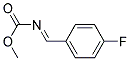 (4-FLUORO-BENZYLIDENE)-CARBAMIC ACID METHYL ESTER 结构式