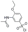3-ACETAMIDO-4-ETHOXY-BENZENESULFONYL CHLORIDE 结构式
