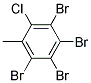 TETRABROMO-O-CHLOROTOLUENE 结构式
