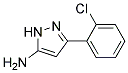 5-AMINO-3-(2-CHLOROPHENYL)PYRAZOLE 结构式