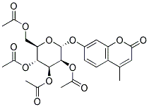 4-METHYLUMBELLIFERYL 2,3,4,6-TETRA-O-ACETYL-A-D-MANNOPYRANOSIDE 结构式