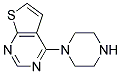 4-PIPERAZINOTHIENO[2,3-D]PYRIMIDINE 结构式