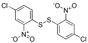 DI(4-CHLORO-2-NITROPHENYL) DISULPHIDE 结构式