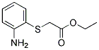 ETHYL 2-AMINOPHENYLMERCAPTOACETAT 结构式