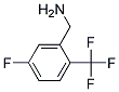 5-FLUORO-2-(TRIFLUOROMETHYL)BENZYLAMIN 结构式