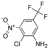 3-AMINO-4-CHLORO-5-NITROBENZOTRIFLUORID 结构式